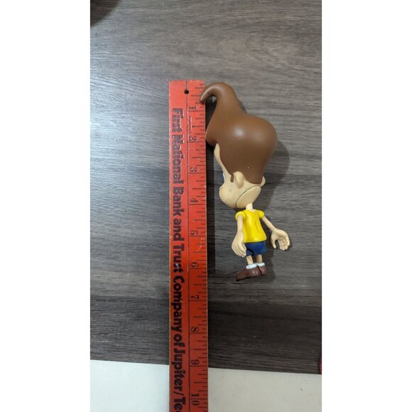 Jimmy Neutron Action Figure 6" Cartoon Character  With Signature Hair  6.5" - Picture 5 of 5